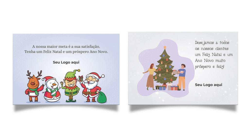 cartões de natal personalizados online