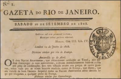 Primeiro jornal editado e impresso no Brasil