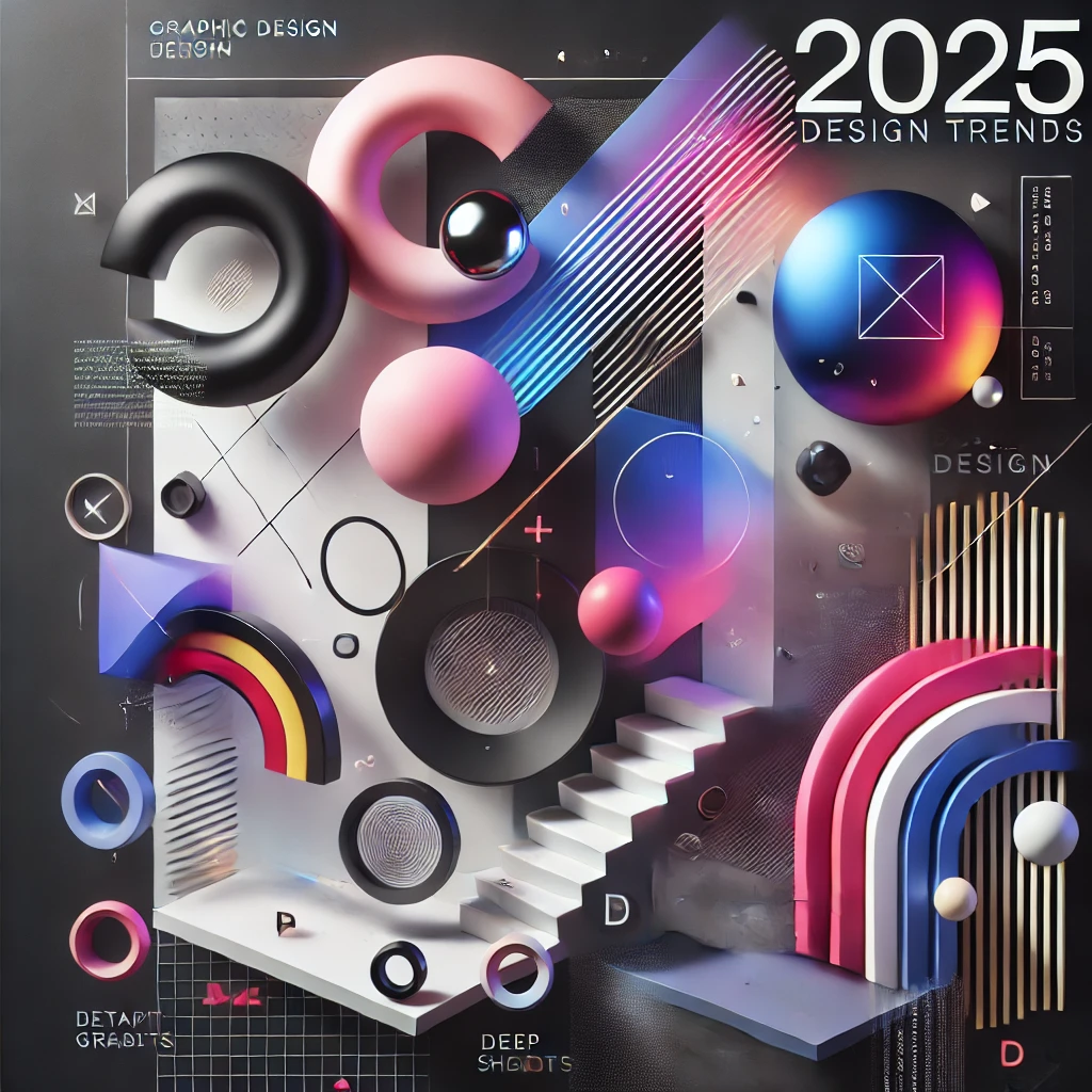 Tendências de Design Gráfico para 2025: O Que Esperar?