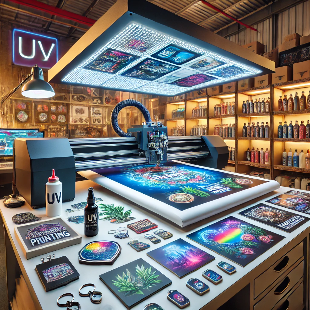 Impressão UV: O Segredo por Trás da Personalização de Brindes e Materiais Exclusivos